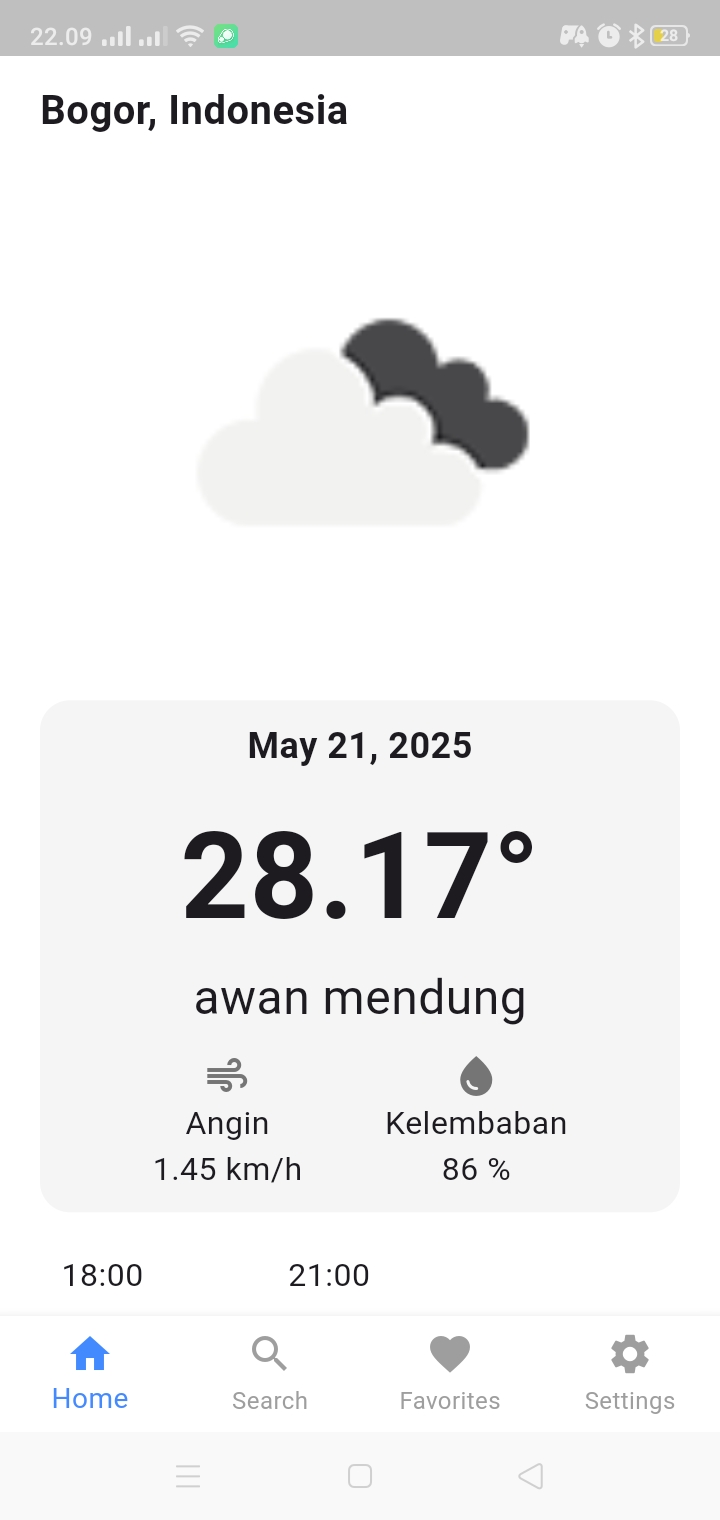 Fourtify Weather App